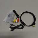 Tengchi RCA to HDMI Converter, Composite to HDMI Adapter Support 1080P PAL/NTSC Compatible with PS one, PS2, PS3, STB, Xbox, VHS, VCR, Blue-Ray DVD Players