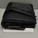 REEVAA Dog Car Seat Cover for Back Seat, Hard Bottom Dog Hammock, Pet Bed Extender for 2-4 Large/Medium Dogs, Waterproof Seat Protector, Universal L Size Fits for SUV Medium Truck, Black