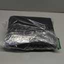 Grounding Mat for Bed, Anti-Slip PU Leather, Grounding Mat Improves Sleep, relieves Stress, with Static grounding Cord and Test Pen (Black, (71 * 53 inch))