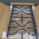 WB31X27151 Stove Grate Replacement Parts for GE Stove Parts 19.5 x 10'' WB31X24736 Burner Side Grate General Electric Gas Range Parts Stove Surface Burner Grate GE Gas Cooktop Cast Iron Rack 1 Pack