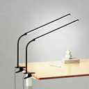 2 Pack LED Desk Lamp with Clamp, Dimmable Clip on Light for College Dorm Room, Eye-Friendly Reading Study Lamp for Students, Flexible Gooseneck Bedside Light, Home Office Desk Lights Bedroom