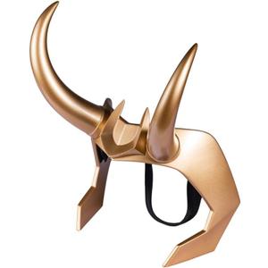 WELLMILLER Lok Horn Helmet, Lok for President Pin Accessories for Halloween Role Cosplay