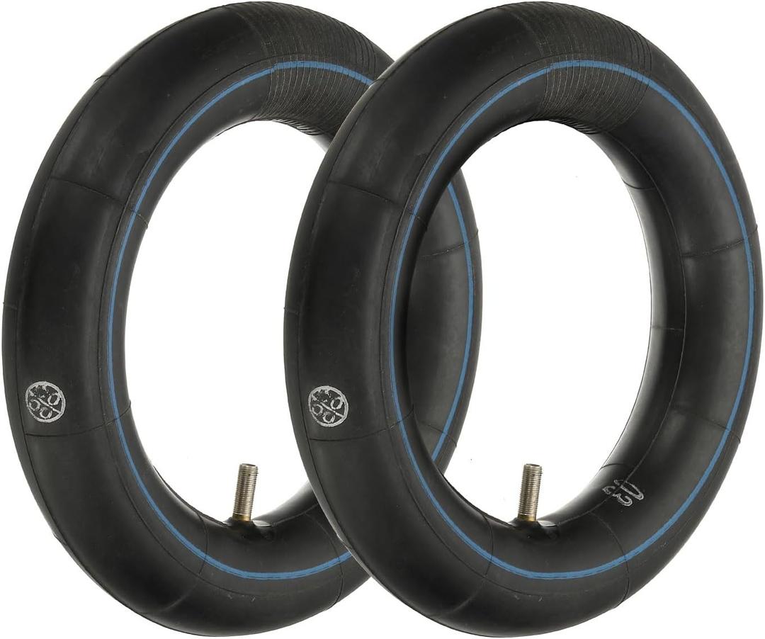 PATIKIL 10x2.50 Butyl Inner Tube, 2 Pack Thicker Butyl Rubber Tire Tube with Straight Valve Stem for 10 Inch Electric Scooters and Mini Bikes Replacement