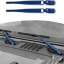 RT-TCZ for Jeep JL Windshield Wipers Arm Cover Trim Cowls for Jeep Wrangler JL Gladiator JT 2018 up Blue Exterior Accessories 2pcs
