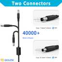 130W 19.5V 6.7A 7.4mm Tip Laptop Charger Compatible with Dell Inspiron 15 7559 N7110 N5110 Precision M20 M60 M70 M90,Dell XPS 15 L502X 17 L702X,PA-4E DA130PE1-00 JU012 Adapter Power Supply Cord