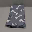 Cooling Pad for Large Dog,Instant Pet Cool Mat,Comfortable Cool Pet Mat for Cat.Portable Dog Bed for Summer. Suitable for Outdoor Summer Crate Pad.Long Time Cooling.Bone(Size-L 19.7 * 23.6in)