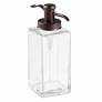 iDesign Casilla Foaming Soap Pump (Bronze/Clear)