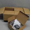 SCON 24W LED Recessed Trimless Dimmable Square Spotlight 4-Pack,Rotation and Adjustable Downlight,2700K-6000K Switchable Canless Recessed Light,with UL Certified Driver (Black/24/CRI97/TRAIC)