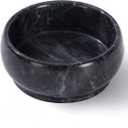 4.72 Inch Decorative Bowls - Natural Marble Key, Coffee Table Centerpiece, Soap Serving, Incense Burner, Smudge Bowl