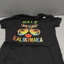 Mele Kalikimaka Hawaii Christmas Santa Beach T-Shirt M