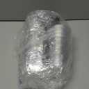 50 Pack 10oz Plastic Cups with Dome Lids(No Hole) and Sporks,Disposable PET Parfait Cups,Crystal Dessert Cups for Pudding,Snacks,Ice Cream,Yogurt