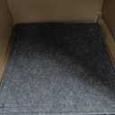 Split Ottoman Dog Ramp for Small Dogs and Cats 2-in-1 Foldable Wooden Pet Ramp and Stairs for Couch and Low Bed, or Ottoman, Non-Slip and Portable, Grey