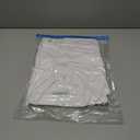 Womens Tops Dressy Casual Long Sleeve Business Casual Collared T Shirts V Neck Knit Work Blouses Loose Fit 2025 Fall (White, XXL)