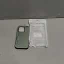 Nvollnoe Compatible with iPhone 16 Pro Case with Card Holder Dual Layer Heavy Duty Protective Shockproof Hidden Card Slot Slim Wallet Phone Cover for iPhone 16 Pro for Women&Men 6.3 inch(Green)