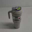 Cold1 Tumbler With Straw, Lid & Handle. Insulated Stainless Steel 3-Way Lid - 50oz