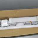 4'' 16 Ft Mini Split Line Set Cover with Flexible Duct, White