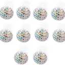 Decompression Grape Balls, 20 Pcs 2 Inch Soft Plastic Colorful Squeeze Ball for Pinching in Life