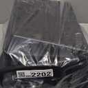 Laiensia Multifunction Utility Rolling Cart, 5-Tier Plastic & Metal Storage Organizer, Black, Lockable Wheels, Modern Style, Indoor Use