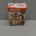 Imusa USA Aluminum Stovetop 6cup Espresso Maker (B12043V), Silver