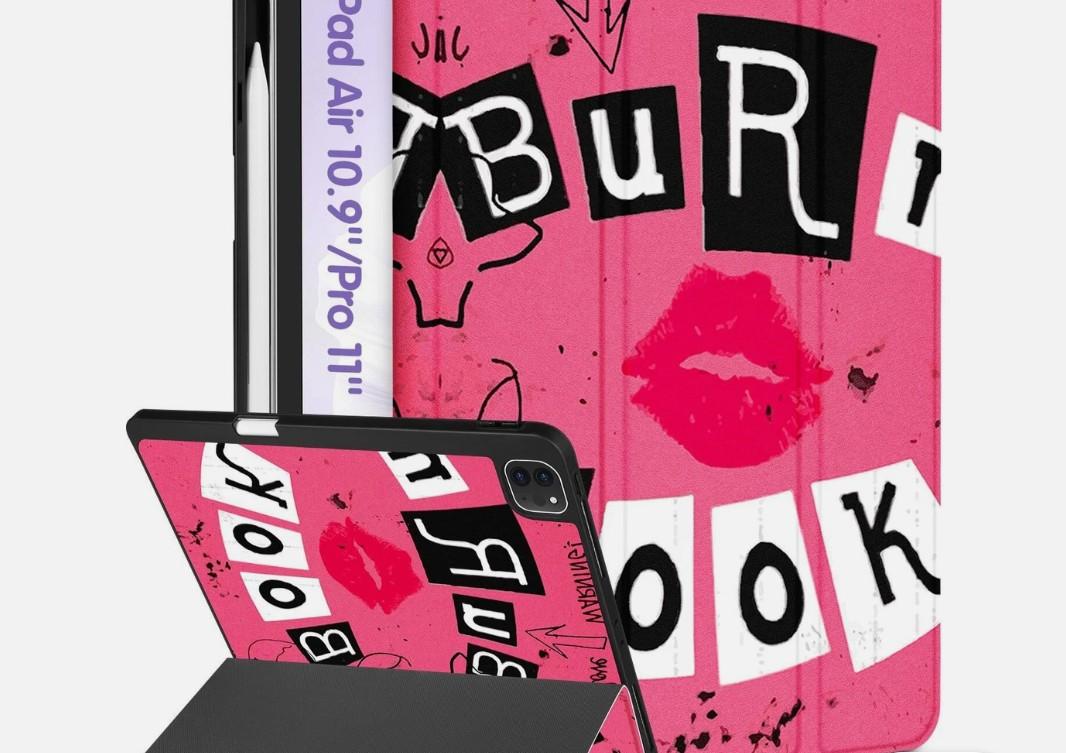 Pegmode for iPad Air 11 inch Case, 10.9, Pro 11'' Girly Case for iPad Air 11 2024 Cute Folio Cover Aesthetic Cool Girly Fashion. Auto Sleep/Wake Stand Smart Cases