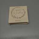 3 x Wedding Gifts for Couples 2025 - Double Layers Mr and Mrs Wood Ornaments, Bridal Shower Gifts for Bride and Newlyweds, Engagement Couple, Just Married Ornament