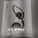 Small Bluetooth Headphones Wrap Around Head - Sports Wireless Headset with Built in Microphone and Crystal-Clear Sound, Foldable and Carried in The Purse, and 12-Hour Battery Life, Blue