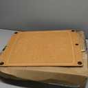 Freshware Wood Cutting Board for Kitchen, Juice Groove, Non-Slip Silicone Feet, Dishwasher Safe, X Large, 18" x 13", Natural