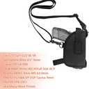 Sling Shoulder Holster Fits Handgun with Laser or Light Attachment Horizontal Vertical Ambidextrous Carry