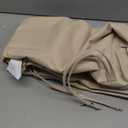 Favoyard Outdoor Bench Cushion 48 x 16 Inch Rainproof Patio Furniture Cushions 3-Year Color Fastness Garden Settee Porch Pads with Ties, Beige