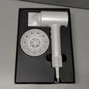 CONFU Hair Dryer, 110000 RPM Fast Drying Blow Dryer with Magnetic Diffuser and Concentrator, Professional Lightweight Ionic Hair Dryer for Women and Men (White)