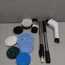 Leebein Electric Spin Scrubber, Cordless Cleaning Brush with  Replaceable Brush Heads, Tub and Floor Tile 360 Power Scrubber Dual Speed with Adjustable & Detachable Handle for Bathroom Kitchen Car