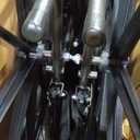 Medline Comfortable Folding Wheelchair with Swing-Back, Desk-Length Arms and Elevating Footrests, 16W x 16D Seat