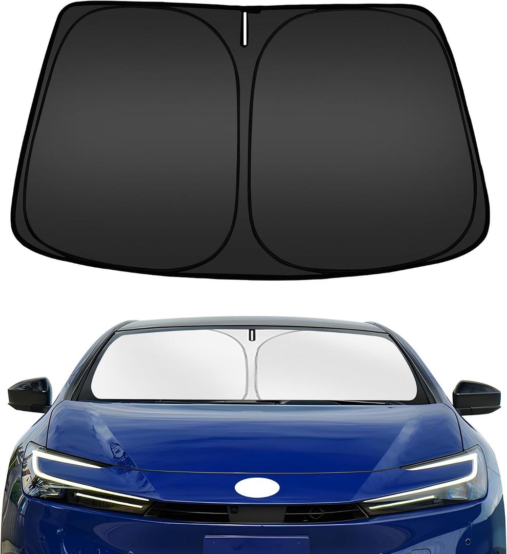 ARISMOTOR Windshield Sun Shade for Toyota Prius Prime Hatchback 2023-2026 | Custom Fit, Foldable, Front Window Sunshade Sun Visor Protector, Block UV Rays, Keep Car Cooler