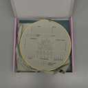 ETSPIL Embroidery Kit for Beginners & Adults, 3-Pack 33-Stitch Practice Samplers, Pre-Stamped Patterns, 7.8 inch Hoop, Floss & Needles, Step-by-Step Guide and Video Tutorials, DIY Needlework Gift