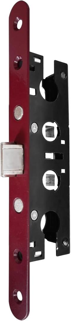 Storm Door 2 Piont Mortise Lock Body Replacement Fit for Pella Storm Door Handle Set Part (Red) (1 Pack)