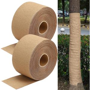 328Ft Tree Protector Paper Wraps Tree Wrap for Winter Resistant Tree Bark Repair Wrap Outdoor Use Tree Trunk Bandage Protect Against Frost Insects Keeping Warm and Moisturizing