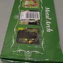 Adorox 7.8ft Garden Arch Trellis for Climbing Plants, Metal Arch Frame, Pumpkin Archway Outdoor Garden Arbors and Arches for Halloween Christmas Birthday Party Baby Shower Decoration(Black)