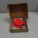 Xuhal 4 Pcs Fire Department Connection Caps FDC Caps Aluminum 2-1/2'' Fire Sprinkler Covers with Screws FDC Connection Hose Fitting for Hydrant Accessory