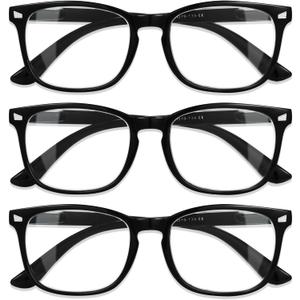 CCVOO Reading Glasses for Women/Men, Eyeglasses, Blue Light Readers for Women/Men, Computer Eye Glasses, Cheaters