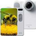 MicroCam-X1 4K Digital Camera, 12MP BSI CMOS Sensor, 400X Microscope, 4K Video, Autofocus, 3.5" LCD | Compact Kids Camera for STEM Learning | Point & Shoot, Portable, Travel, Ideal Gift | 128GB