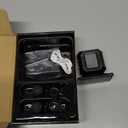 Motorcycle Tire Pressure Monitoring System, Motorcycle TPMS with 2 External Sensors, LCD Display, USB charging, IP67 Waterproof, Motorbike Tyre Temperature Alarm, Two-Wheeled Motorcycle TPMS