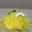 Axaxa Princess Tiana Costume for Girls - Princess and the Frog Dress With Accessories 3-11 Years Size: 100cm