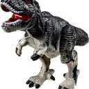 T Rex Dinosaur Wind Up Toys for Toddlers, Novelty Easter Wind Up, Dino Toys for Kids 1-3 3-5 5-7, Easter Basket Stuffers, Jumping Tyrannosaurus Rex