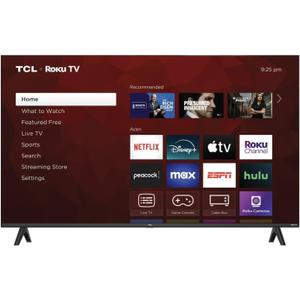 TCL 43S310R 43" Class S Class (1080p) FHD LED Smart TV with Roku TV 