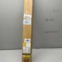 No Tools No Drill Cordless Roman Shades for Indoor Windows 100% Blackout, for Window Size 31" W 64" H Beige