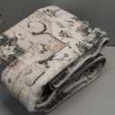 RUUGME 4x10 Washable Runner Rug - Vintage Hallway Rugs with Non Slip Backing Soft Kitchen Stain Resistant Living Room Bedroom Carpets Indoor Soft Floor Decoration Mat for Bathroom (4x10, Black)