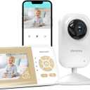 ebemate Video Baby Monitor Camera,2-Way Talk Audio Cam Monitor with Lullabies Baby Monitoring with 2.8" LCD Screen-EB29