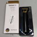 YOGINGO Professional Hair Trimmer for Men, Beard Trimmer Hair Clippers for Men, Cordless Rechargeable Hair Trimmer Metal Body Cutting Grooming Kit,Beard Shaver Barbershop (Black)