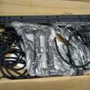 Trailer Ladder Rack, Ladder Rack for Trailer Fit for Cargo Open And Enclosed Trailer Exterior Side Wall - Carry 2 Ladders