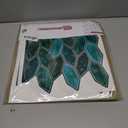 MOSAICOWALL Peel & Stick Backsplash self Adhesive Tile,3D Wall PU Gel Vinyl Tiles for Home Decor,Stick on Kitchen Bathroom Backsplash - Style 70 (Set of 10 Tiles)